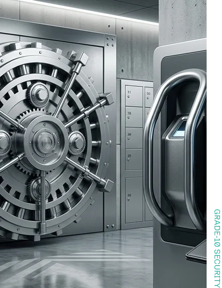 Vault with text